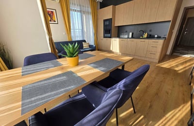 Location d’un élégant appartement de 2 pièces avec vue sur la mer, Lazuren Bryag, Bourgas, Bulgarie